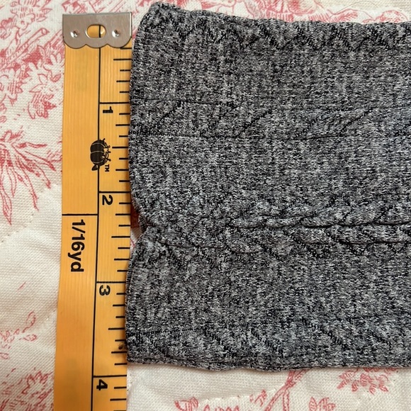 NWT NikiBiki black textured leggings one size fits all - Picture 10 of 11